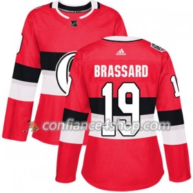 Adidas Maillot de Hockey Ottawa Senators Derick Brassard 19 2017-2018 Rouge Classic Authentic - Femme